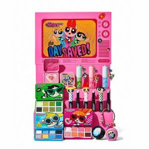 The Powerpuff Girls X SheGlam Makeup Set Complete Collection 11 Piece + Bracelet